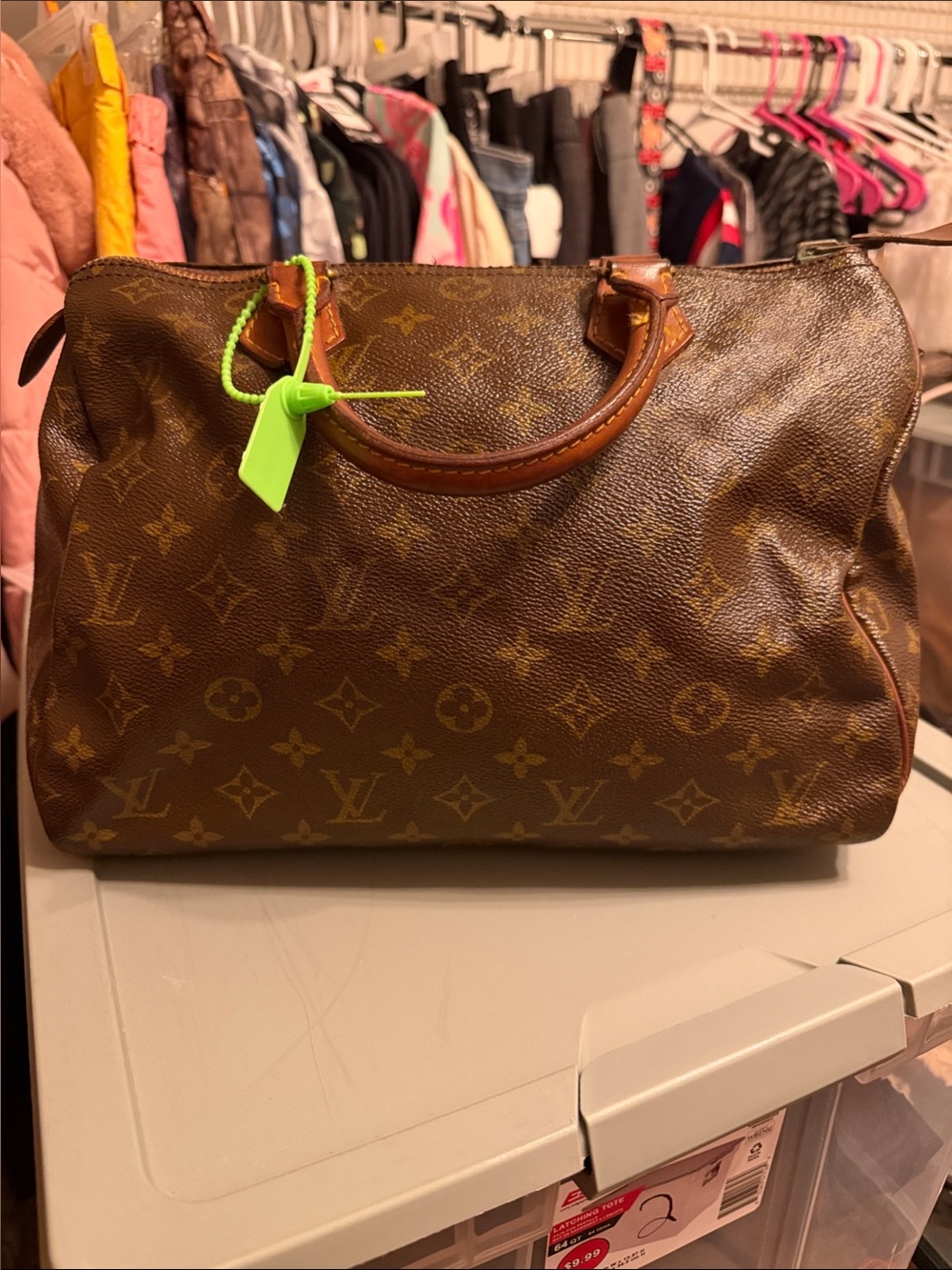 Vintage LV Monogram speedy 30 Canvas
